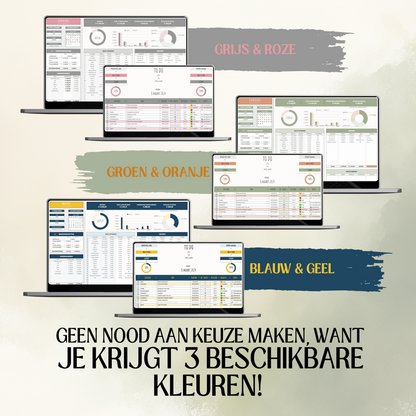 BUNDEL | Ultieme Jaarlijkse Budgetplanner naar keuze & TO-DO lijst Spreadsheet & E-book "hoe maak ik een to-do lijst?"
