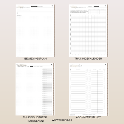 Digitale Planner 24 & 25 (mid-year) | tablet planner