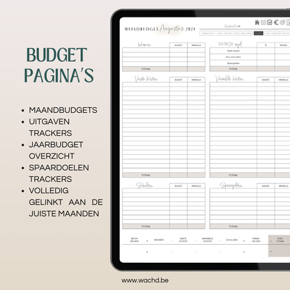 Digitale Planner 24 & 25 (mid-year) | tablet planner