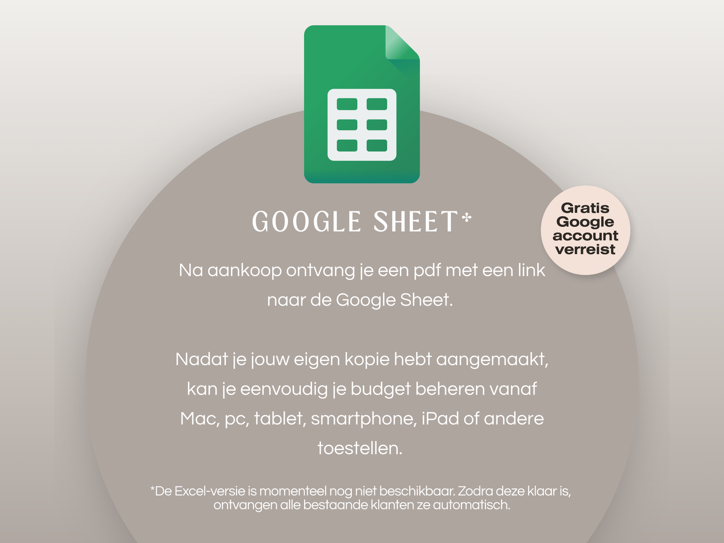 Ultieme Jaarlijkse Budgetplanner | Google Sheets | Nederlandse Budgetplanner | Bruin & Beige