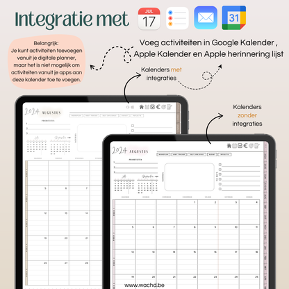 Digitale Planner 24 & 25 (mid-year) | tablet planner