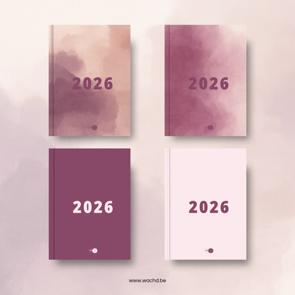 Nederlandse Digitale Planner 2026 | tablet planner | wijnrood