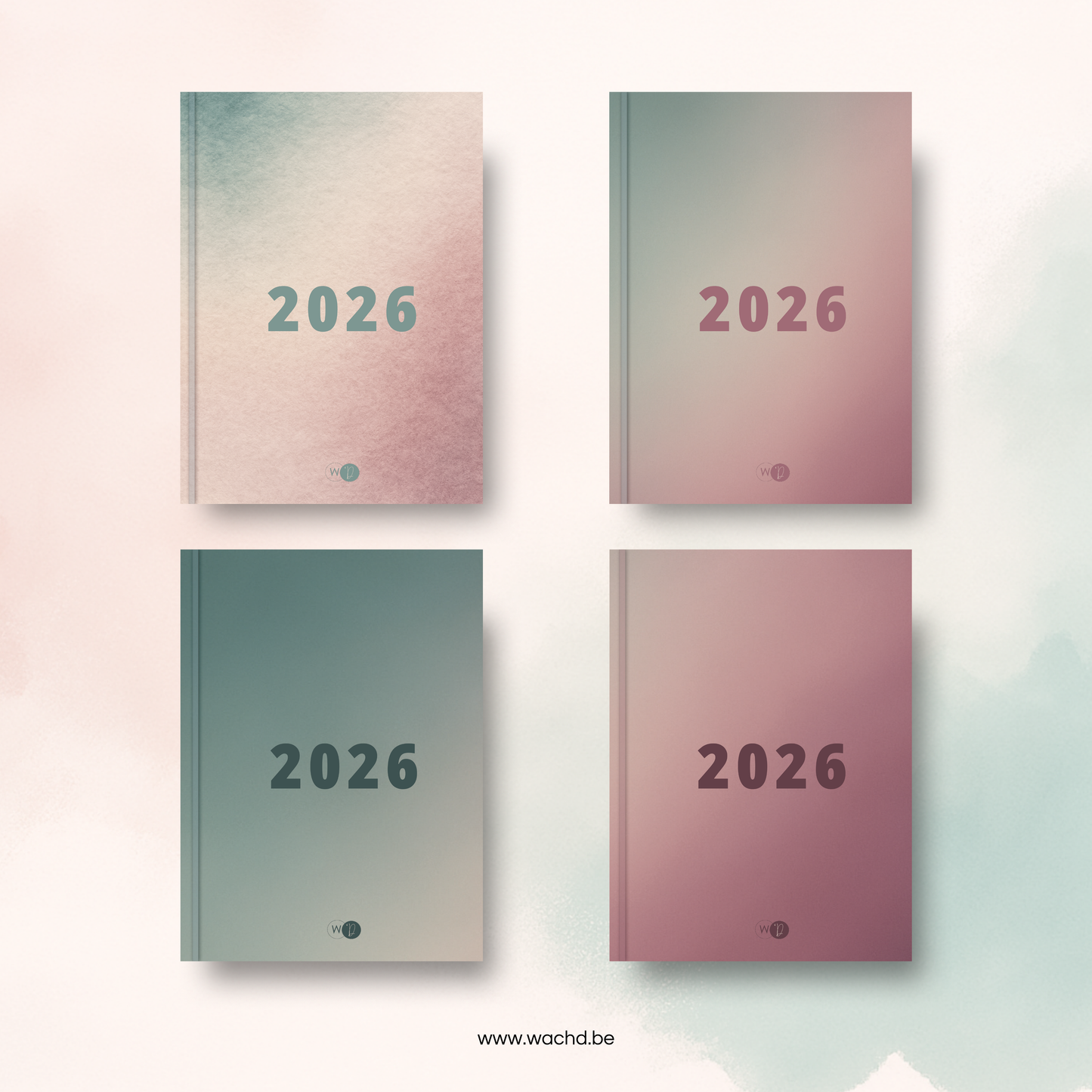 Nederlandse Digitale Planner 2026 | tablet planner | zeegroen & roze