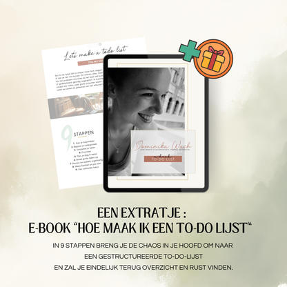 BUNDEL | Ultieme Jaarlijkse Budgetplanner naar keuze & TO-DO lijst Spreadsheet & E-book "hoe maak ik een to-do lijst?"