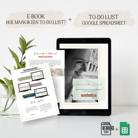 To-Do Lijst | E-book & Google Sheets