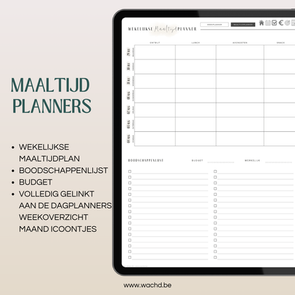 Digitale Planner 24 & 25 (mid-year) | tablet planner