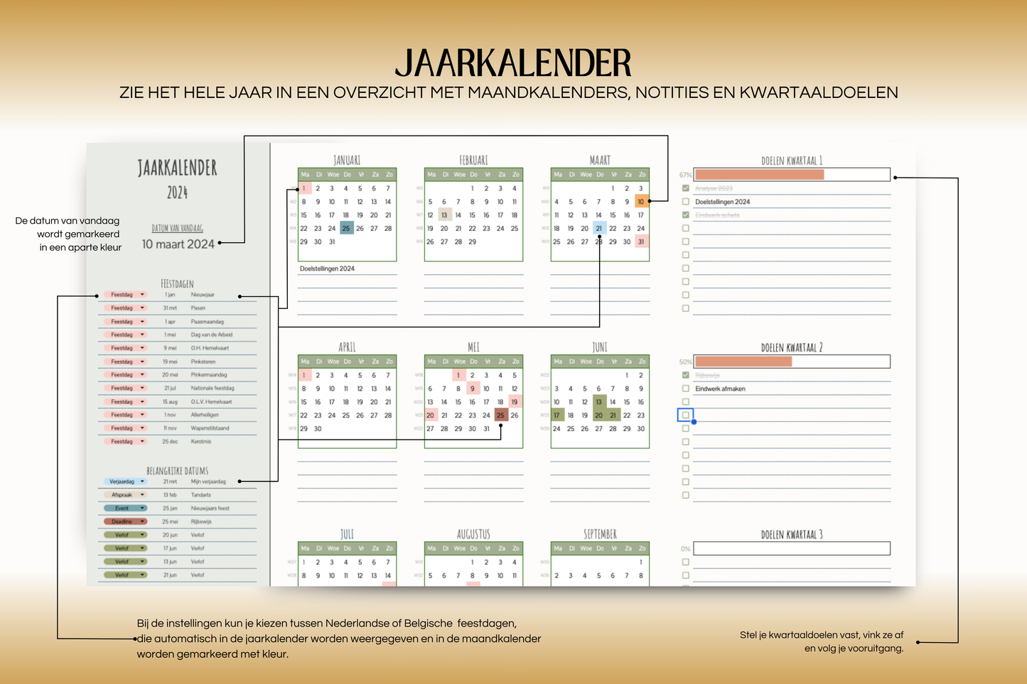 To-Do Lijst Planner | E-book & Google Sheets