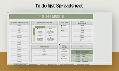 To-Do Lijst | E-book & Google Sheets