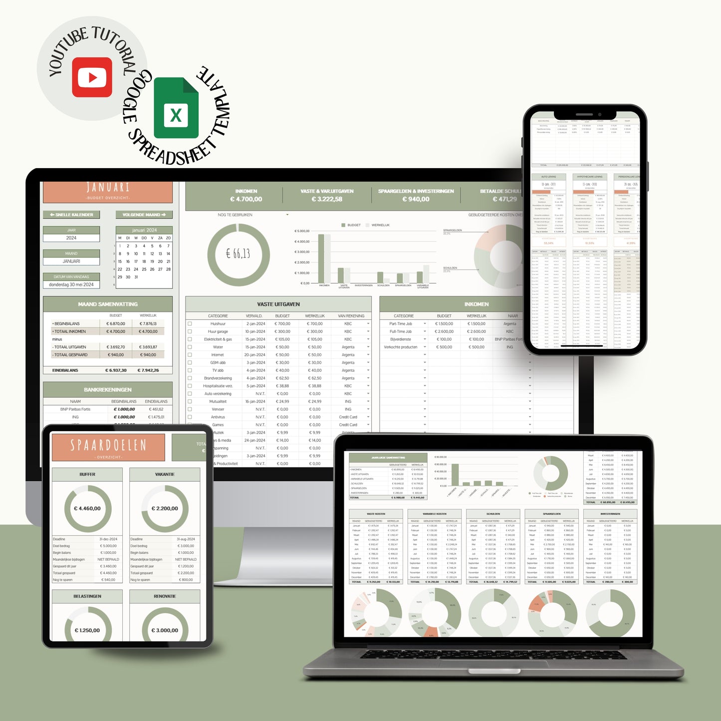 Personal Budget Spreadsheet | Google Sheets